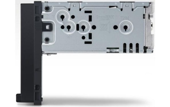 Sony XAV-AX3005DB lato telaio a L